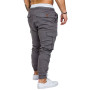 Men's Trousers Lace Elastic Sports Wide Leg Pants Open Crotch