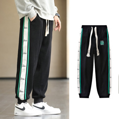 Corduroy Sweatpants Men's Baggy Joggers Fashion XL