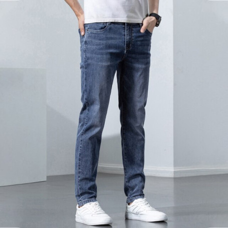 High Quality Elastic Slim Men's Jeans