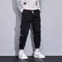 Multi-Pockets Streetwear Jogger Pants Ankle-Length Plus Size 6XL 7XL 8XL