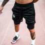European And American Men's Fashion Brand Sports Double-decker Shorts