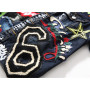 Men's Fashion Denim Embroidery Painted Jacket