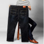 Oversize Men Loose Denim Pants Straight Trousers XL
