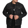 Cotton Denim Jacket Men's Clothing Streetwear Lapel Coat