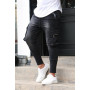 Men's Slim Fit Stretch Jeans Casual Fashion Multi Pocket Denim Trousers