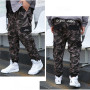 Camouflage Cargo Pants Men's Hip Hop Sweatpants 6XL 8XL