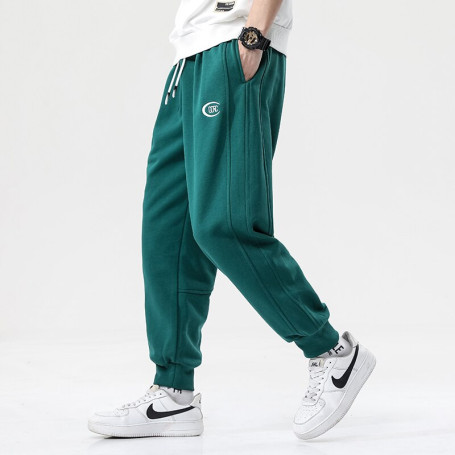 Men's Wide Leg Sports Pants Man Sweatpants Male Baggy Jogging Oversize Casual Pants Black Jogger Fashion Plus Size 7XL 6XL 8XL