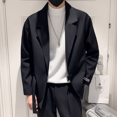 Men's Business Suit/Male Slim Fit Leisure Blazers Man Fashion Solid Color Suit Jackets Hombre Tuxedo 3XL