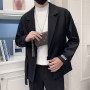 Men's Business Suit/Male Slim Fit Leisure Blazers Man Fashion Solid Color Suit Jackets Hombre Tuxedo 3XL