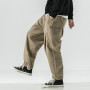 Men's Harajuku Style Work Pants Men's Casual Straight Pants Retro Large Size Pants Men's Clothing