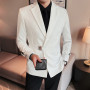 Men High Quality Business Tuxedo/Male Slim Fit Fashion Business Suit Jackets/Man Casual Blazers S-3XL