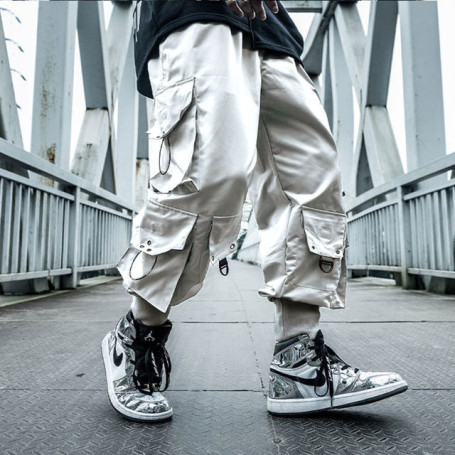 Men's Cargo Pants Men Multi-pocket Casual Pants Joggers Sweatpants Fashion Male Trend Hip-Hop
