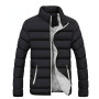 Men's Loose Casual Cotton Coat Trend All-match and Warm Cotton Clothes