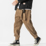 Men's Waistband Corduroy Harem Pants Casual Jogging Sweatpants Hip-hop Street Male Large Size M-5XL