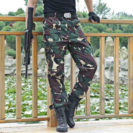Black Tactical Military Pants Mens Casual Cargo Pants Camouflage Working Trousers Combat Army Sweatpants Men Airsoft