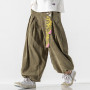 Men's Fashion Loose Casual Men's Harajuku Corduroy Sports Pants Jogging Pants Plus Size Couple Ladies Harem Pants