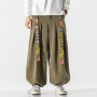 Men's Fashion Loose Casual Men's Harajuku Corduroy Sports Pants Jogging Pants Plus Size Couple Ladies Harem Pants