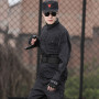 Black Duty Training Uniform Men Work Security Military Clothes Combat Cargo Pants Long Sleeve Multi-pocket Suit Breathable Sweat