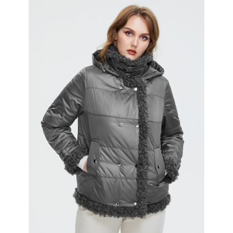 Plus Size Fur Jacket