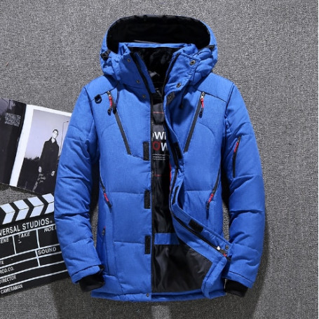 Men's Jacket Hooded Thick Puffer Jackets Coat Male Casual High Quality Overcoat Thermal Winter Parka