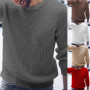 Quick Dry Men Sweater Long Sleeve Knitted Pullover