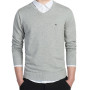 Brand Clothing Sweater Long Sleeve Solid Pull Embroidery Blaine Pullover
