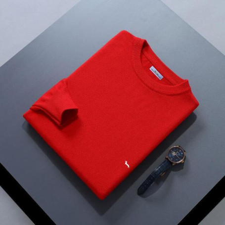 Casual Polo Jersey Men Solid Pullovers Long Sleeve Blaine