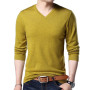 Slim Fit Knitting Hombres Long Sleeve Sweaters Fashion