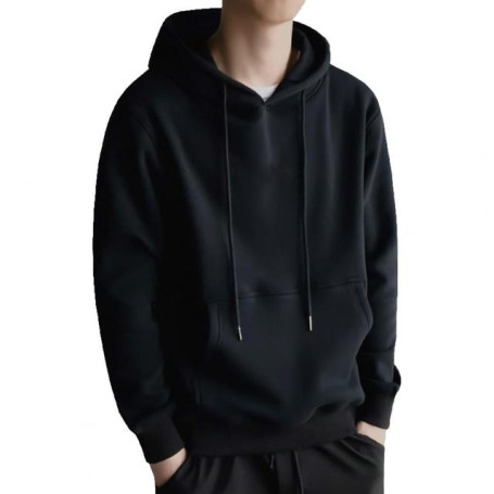 Sweatshirt Warm Drawstring Men Hoodie