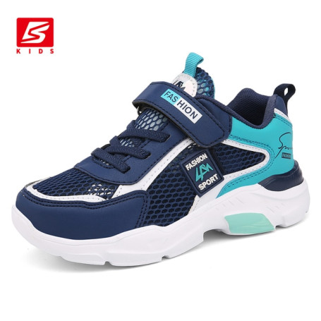 Children Sneakers for Boys Sport Casual Shoes Child Leather Tenis Boys Running Sneaker Mesh Breathable Brand Walking Shoe