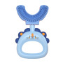 Children Baby Toothbrush Lion 360 Degree U-shaped Child Toothbrush Teethers Soft Silicone Brush Kids Teeth Oral Care Cleaning