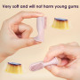 New Color Baby Soft Silicone Finger Toothbrush Infant Tooth Brush Rubber Cleaning Baby Health Oral Care Newborn Accessories