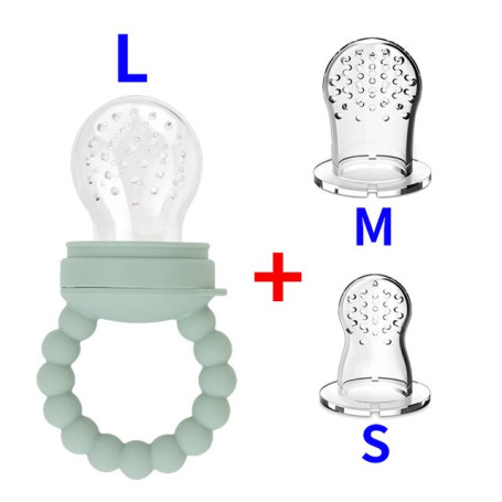 New Baby Nipple Fresh Food Fruit Milk Feeding Bottles Nibbler Learn Feeding Drinking Water Straw Handle Infant Teething Pacifier