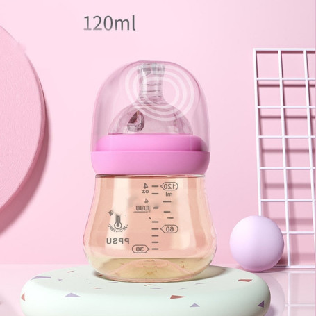 Cartoon Baby Newborn Nursing Nipple Bottle SIlicone Pacifier Milk Water Feeding Bottles Training Feeding Bottle