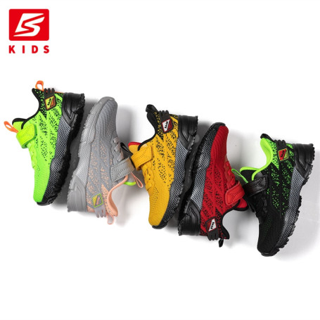 Baasploa Running Sneakers for kids Fashion Tennis casual shoes for kids Breathable mesh school sneakers for boys and girls