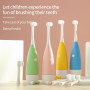 Sonic Electric Toothbrush For Children Non-rechargeable Soft Bristle Toothbrush Smart Full-Automatic Tooth Brush Baby Toothbrush