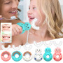 Baby Mouth Toothbrush Children’s Teeth Oral Care Cleaning Brush Convenient And Simple Silicone Baby U-Shaped Toothbrush