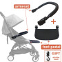 Babyzen Yoyo2 Baby Stroller Accessories for Yoya YOYO 2 Stroller Leather Armrests and Extended Leg Rests and Plates