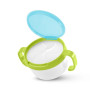 Baby Kids Plastic Snack Catcher Double Handle Snack Cup Jar Bowl Spill-Proof Biscuits Container Box Snacks Storage Box