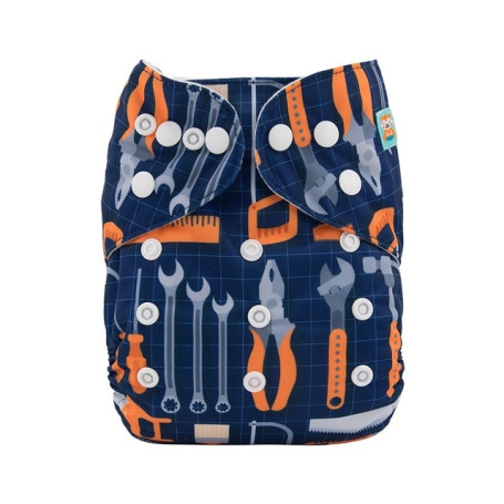 U PICK 1pc ALVABABY Printed Cloth Diapers Baby Pocket Baby Cloth Nappy Shell No Insert