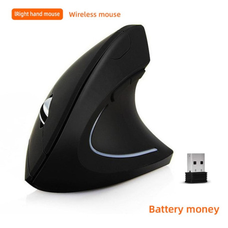 New Style Right Hand Fifth Generation Vertical Wireless Wired Optical Mouse Charging Upright Mouse in Stock
