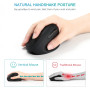 Jelly Comb Bluetooth Wireless Ergonomic Mouse Vertical Mouse USB Rechargeable Mice for PC Computer Notebook