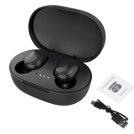 TWS Wireless Earbuds Mini Pods Air Pro 6 Earphone Built-in Mic Waterproof Earphones for iOS Android Phone