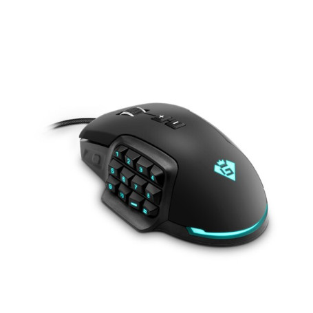 USB RGB Gaming Mouse 24000 Dpi 17 Button Laser Programming Gaming Computer Mouse Backlight for Desktop Laptop