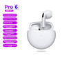 TWS mini pods pro 6 Wireless Earbuds pods for iphone Waterproof Earphones for iOS Android Phone