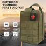 Tactical Emergency Survival First Aid Kit Tactical Waist Bag Medical Supplies First Aid Medical Kit Pouch For Climbing Adventure
