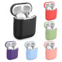 Anti-Drop AirPods1 2 Silicone Bluetooth Compatible Earphone Cover AirPods 1 2 Earphone Cover Charging Box Soft Silicone Cover