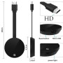 G2 Smart TV Stick Wireless WiFi Display TV Dongle 1080P HDMI-compatible For Google Chromecast 3 2 Receiver For Miracast Airplay