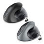 1x AA Battery Powered Vertical Wireless Mouse Ergonomic Mouse for Notebook T3EB