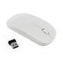 Slim PC White 2.4 Receiver Optical Wireless Mac For Laptop Low Noise Silent Keys For Laptop PC Gamer Portable Ergonomic